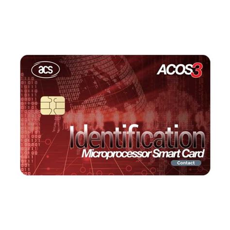 acs acos3 smart card|ACOS3 Microprocessor Card (Contact) .